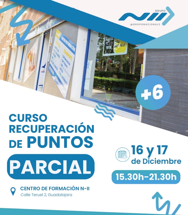 Curso Recuperación Parcial Puntos 16 y 17 Dic 24