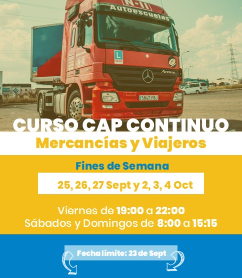 CAP FORMACIÓN CONTINUA SEPTIEMBRE 2026